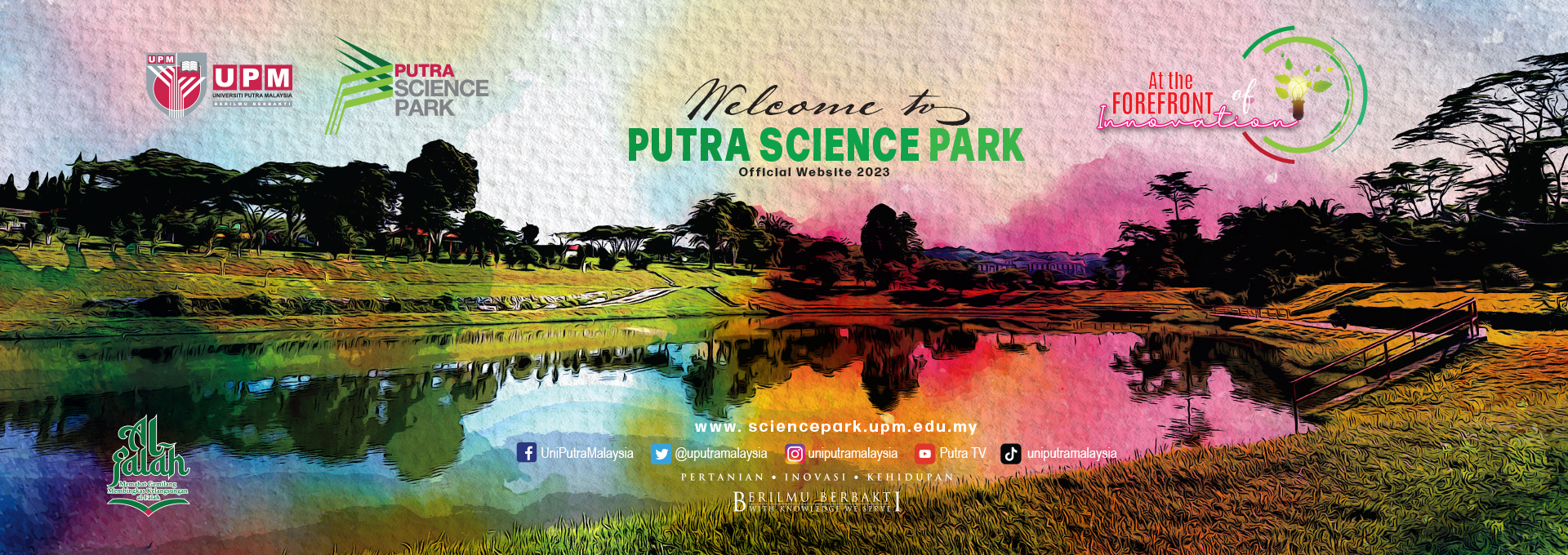 Slider Rasmi Putra Science Park 2023